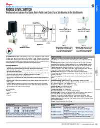 Thumbnail of document Data Sheet - FLG Mounting Flange